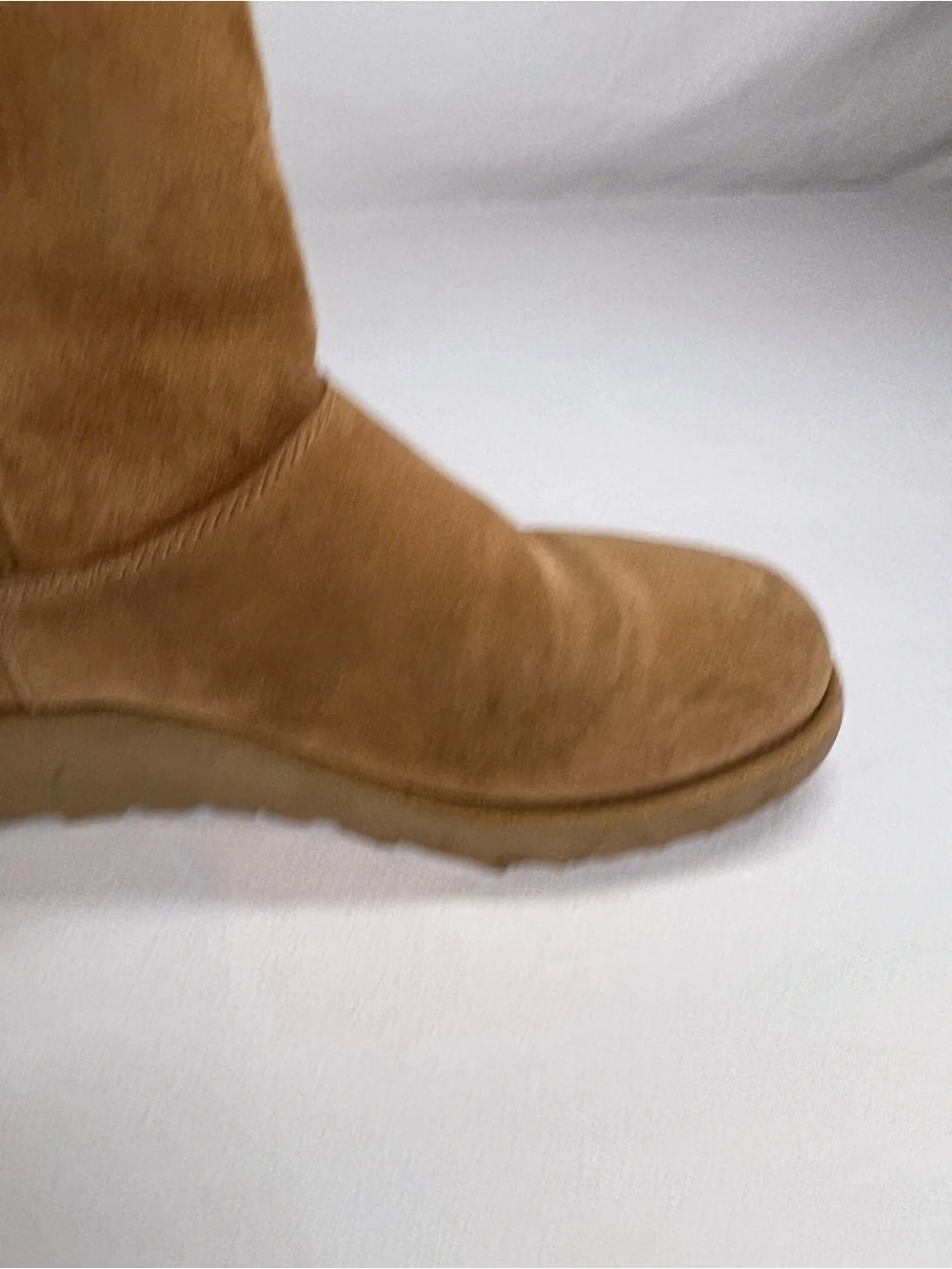 UGG Chestnut Suede Shearling Lined Ankle Boots
